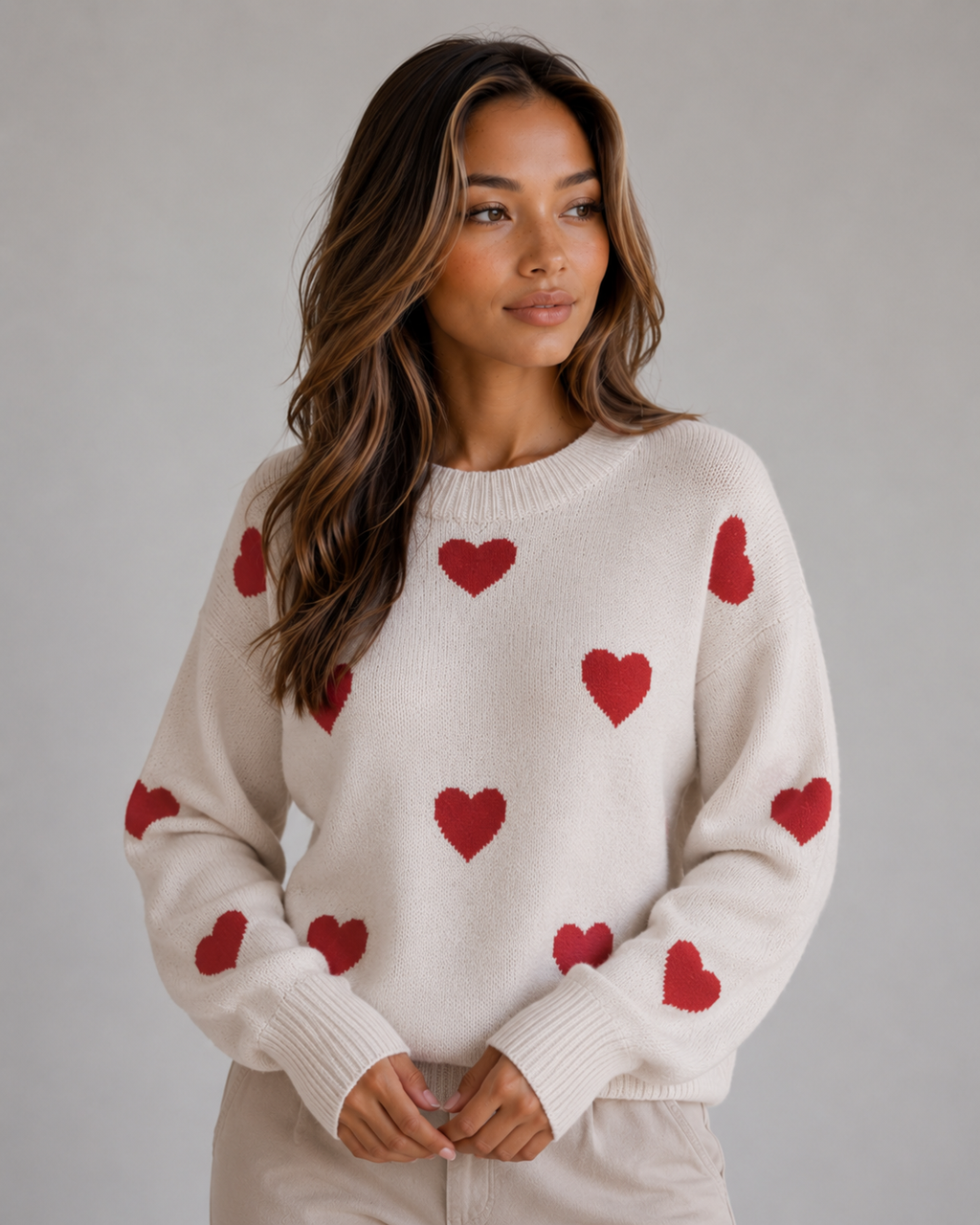 Sweater in White