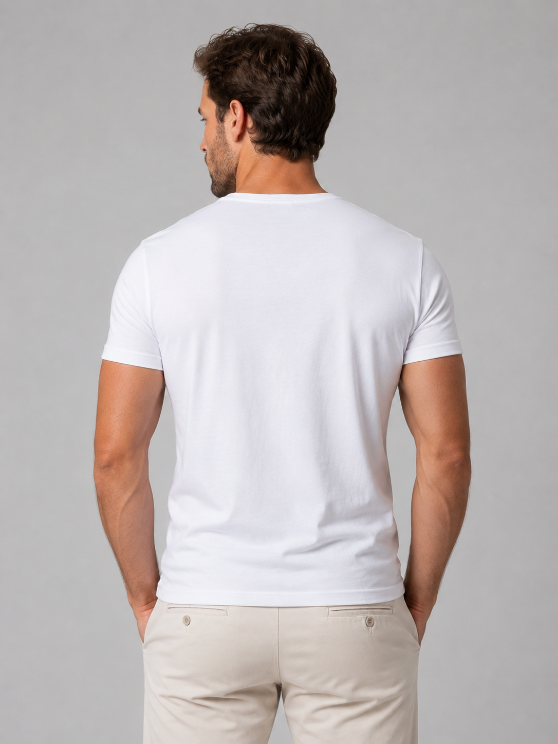 Henley in White