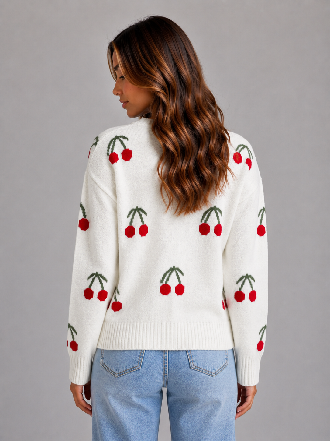 Cardigan in White