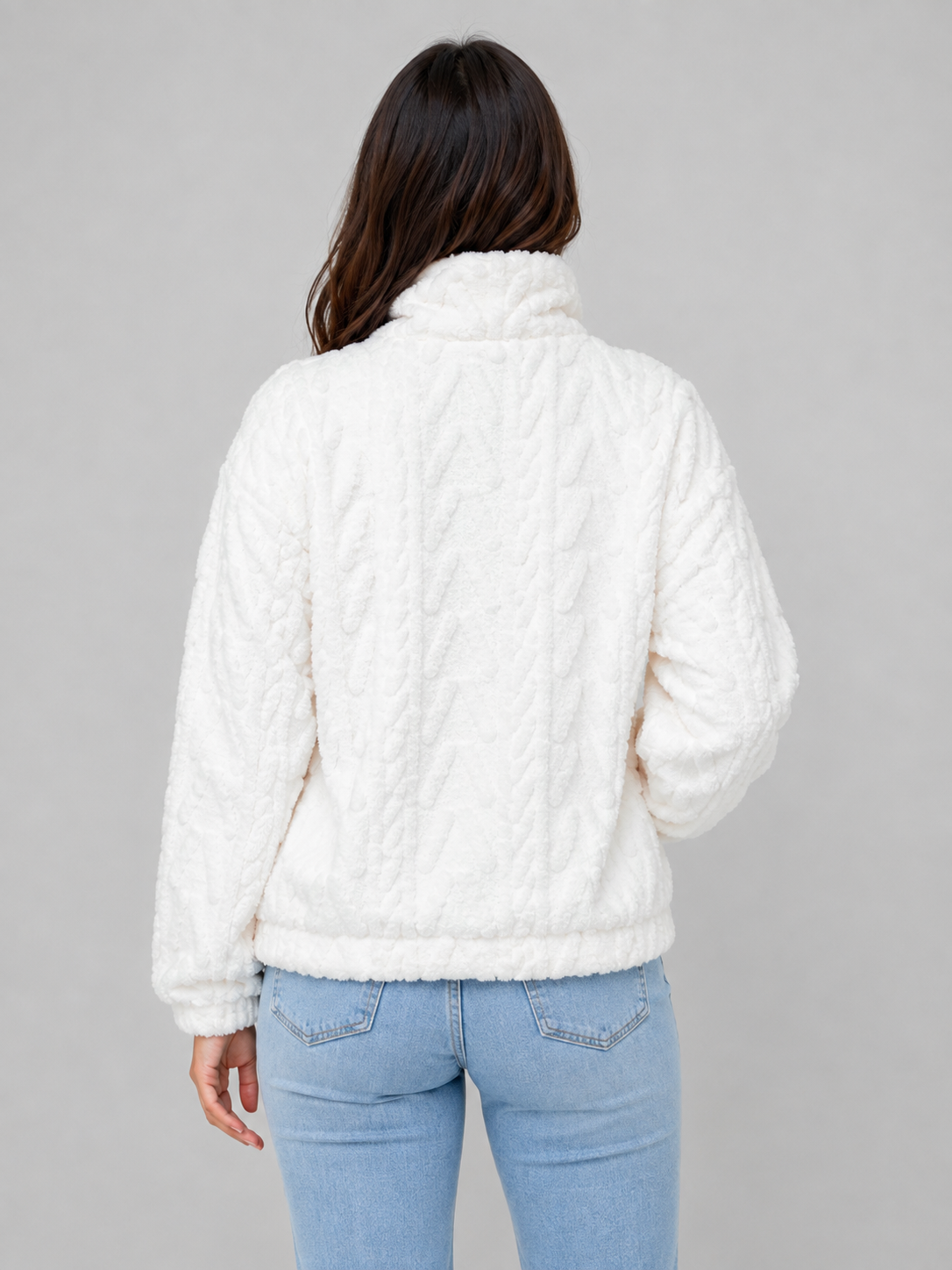 Sweatshirt in White