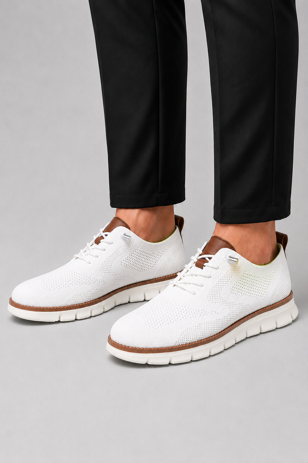Men'S Casual Sneakers in White