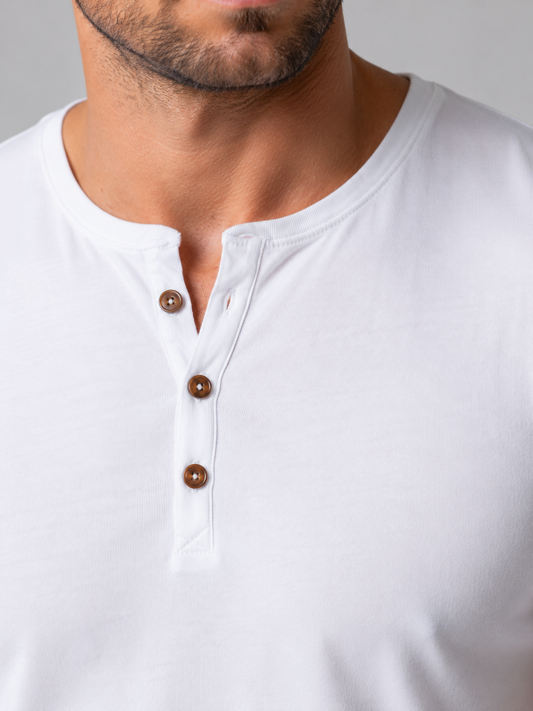 Henley in White
