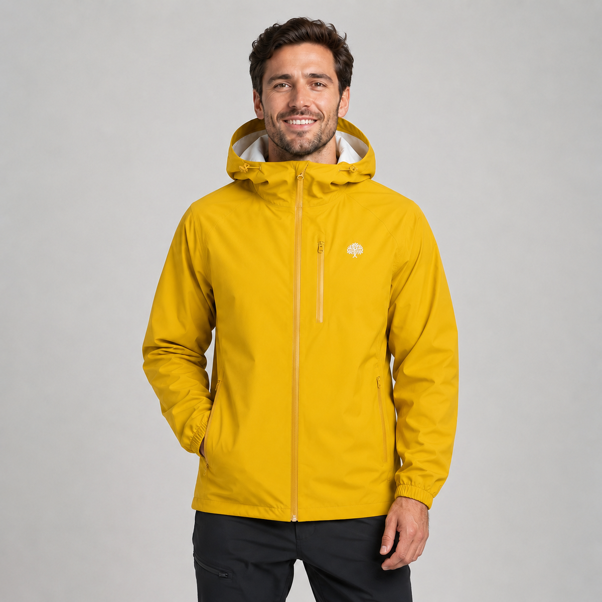 Rain Jacket in Yellow
